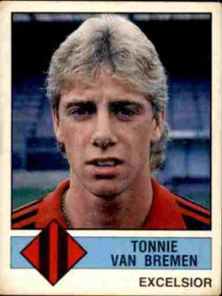 1987 Panini Voetbal 87 #083 Tonnie van Bremen