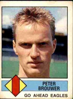 1987 Panini Voetbal 87 #149 Peter Brouwer