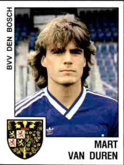 1988 Panini Voetbal 88 #032 Mart van Duren