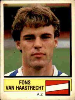 1988 Panini Voetbal 88 #035 Fons van Haastrecht