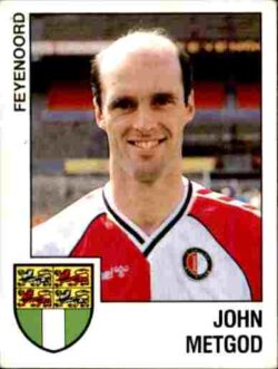 1988 Panini Voetbal 88 #043 John Metgod