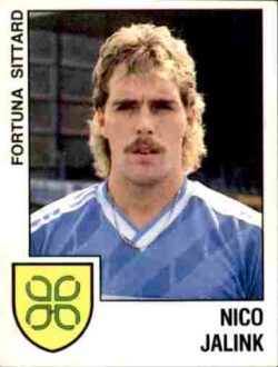 1988 Panini Voetbal 88 #063 Nico Jalink