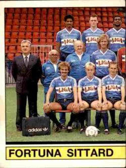 1988 Panini Voetbal 88 #114 Fortuna Sittard Team Photo 1-2