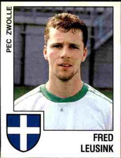 1988 Panini Voetbal 88 #122 Fred Leusink