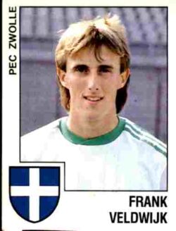 1988 Panini Voetbal 88 #123 Frank Veldwijk