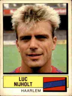 1988 Panini Voetbal 88 #160 Luc Nijholt