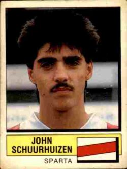 1988 Panini Voetbal 88 #226 John Schuurhuizen