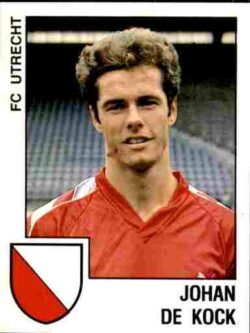 1988 Panini Voetbal 88 #232 Johan de Kock