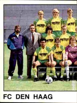 1988 Panini Voetbal 88 #301 FC Den Haag Team Photo 1-2