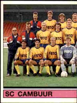 1988 Panini Voetbal 88 #331 Cambuur Team Photo 1-2