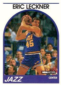 1989-90 Hoops Basketball #012 Eric Leckner