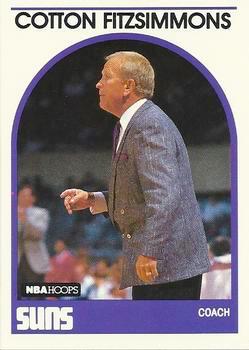 1989-90 Hoops Basketball #014 Cotton Fitzsimmons