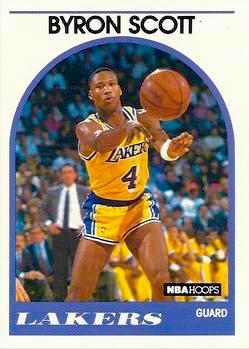 1989-90 Hoops Basketball #015 Byron Scott