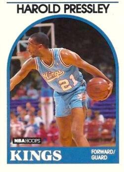 1989-90 Hoops Basketball #024 Harold Pressley