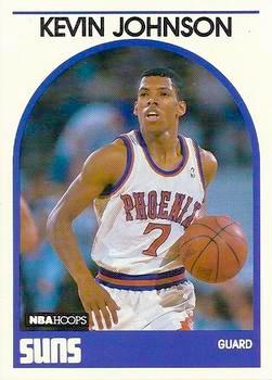 1989-90 Hoops Basketball #035 Kevin Johnson