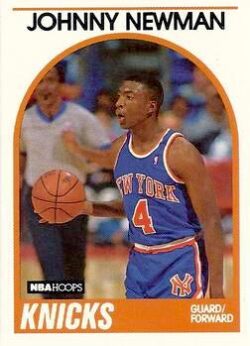 1989-90 Hoops Basketball #058 Johnny Newman