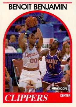 1989-90 Hoops Basketball #114 Benoit Benjamin