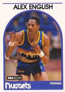 1989-90 Hoops Basketball #120 Alex English