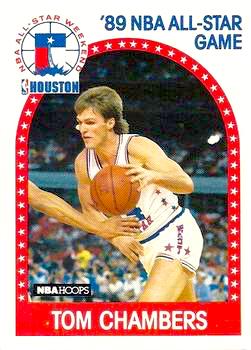 1989-90 Hoops Basketball #197 All-Star Tom Chambers