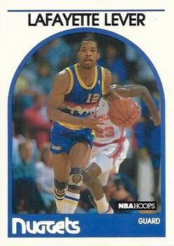 1989-90 Hoops Basketball #220 Lafayette Lever