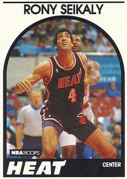 1989-90 Hoops Basketball #243 Rony Seikaly