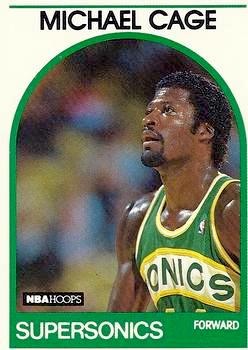 1989-90 Hoops Basketball #245 Michael Cage