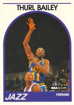 1989-90 Hoops Basketball #251 Thurl Bailey