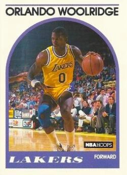 1989-90 Hoops Basketball #279b Orlando Woolridge