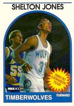 1989-90 Hoops Basketball #306 Shelton Jones