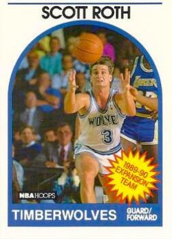 1989-90 Hoops Basketball #349 Scott Roth