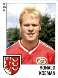 1989 Panini Voetbal 89 #139 Ronald Koeman