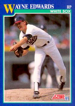 1991 Score Baseball Series 1 #066 Wayne Edwards