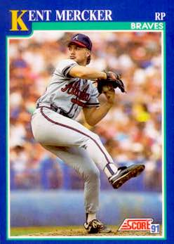 1991 Score Baseball Series 1 #079 Kent Mercker