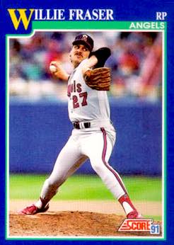 1991 Score Baseball Series 1 #096 Willie Fraser