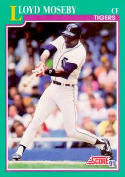 1991 Score Baseball Series 1 #133 Lloyd Moseby