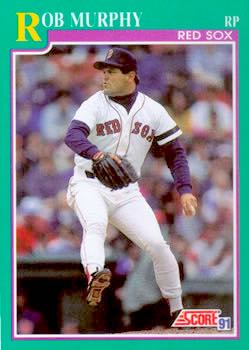 1991 Score Baseball Series 1 #183 Rob Murphy