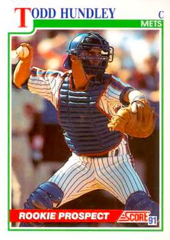 1991 Score Baseball Series 1 #340 Todd Hundley