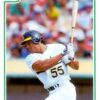 1991 Score Baseball Series 1 #346 Ozzie Canseco