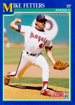 1991 Score Baseball Series 2 #497 Mike Fetters