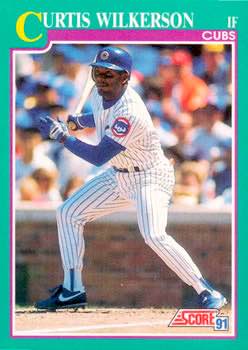 1991 Score Baseball Series 2 #603 Curtis Wilkerson