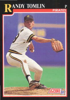 1991 Score Baseball Series 2 #782 Randy Tomlin