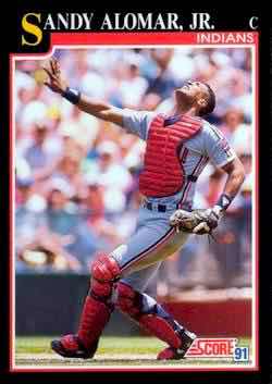 1991 Score Baseball Series 2 #793 Sandy Alomar Jr