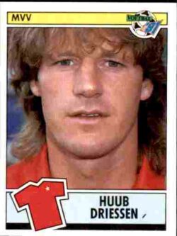 1991 Panini Voetbal 91 #105 Huub Driessen