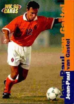 1998 Panini WK Cards #08 Jean-Paul van Gastel