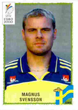 2000 Panini Euro 2000 #134 Magnus Svensson