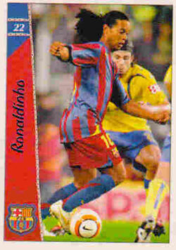 2006-07 Mundicromo Las Fichas de la Liga #0022 Ronaldinho