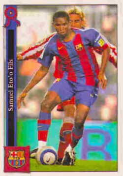 2006-07 Mundicromo Las Fichas de la Liga #0024 Samuel Eto'o