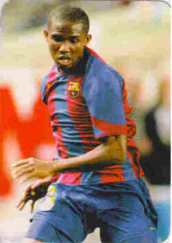 2006-07 Mundicromo Las Fichas de la Liga #0027 Samuel Eto'o