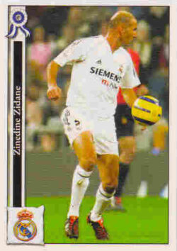 2006-07 Mundicromo Las Fichas de la Liga #0046 Zinedine Zidane