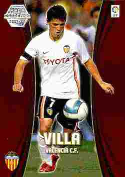 2007-08 Panini La Liga Megacracks #379 David Villa